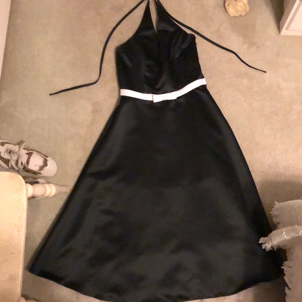 Black formal dress